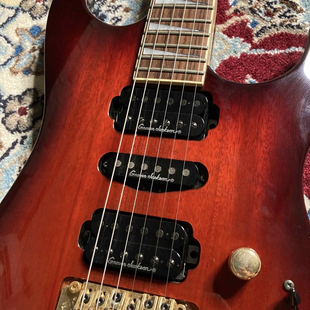 Grover Jackson Stealth STL-P80 中信楽器 日本製 Electric Guitar Grover Jackson Stealth STL-P80 Sunburst S/N