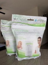 NEW Breast Milk Storage bags, 100 bags, ARDO
