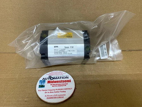 NEW SERIES P1M PARKER P1M063CDCP6G80 PNEUMATIC COMPACT CYLINDER 10BAR SHIPSAMEDA