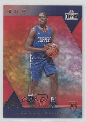 2017 Panini Ascension Rookie Base Blue 68/129 Jawun Evans (Ball In Front) 11pj
