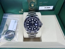 Rolex Yacht-Master 42mm Black Dial Titanium Oyster Bracelet Full 226627 3