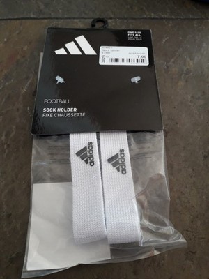 adidas sock holder Stutzenhalter oben weiß / schwarz [604432]