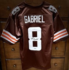 Dillon Gabriel #8 Cleveland Browns NFL Autographed Jersey Prime Time Certified🔥