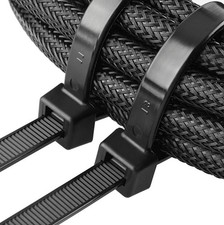 Extra Long Zip Ties 36 Inch Black Large Cable Ties Heavy Duty Outdoor Use 250 Lb