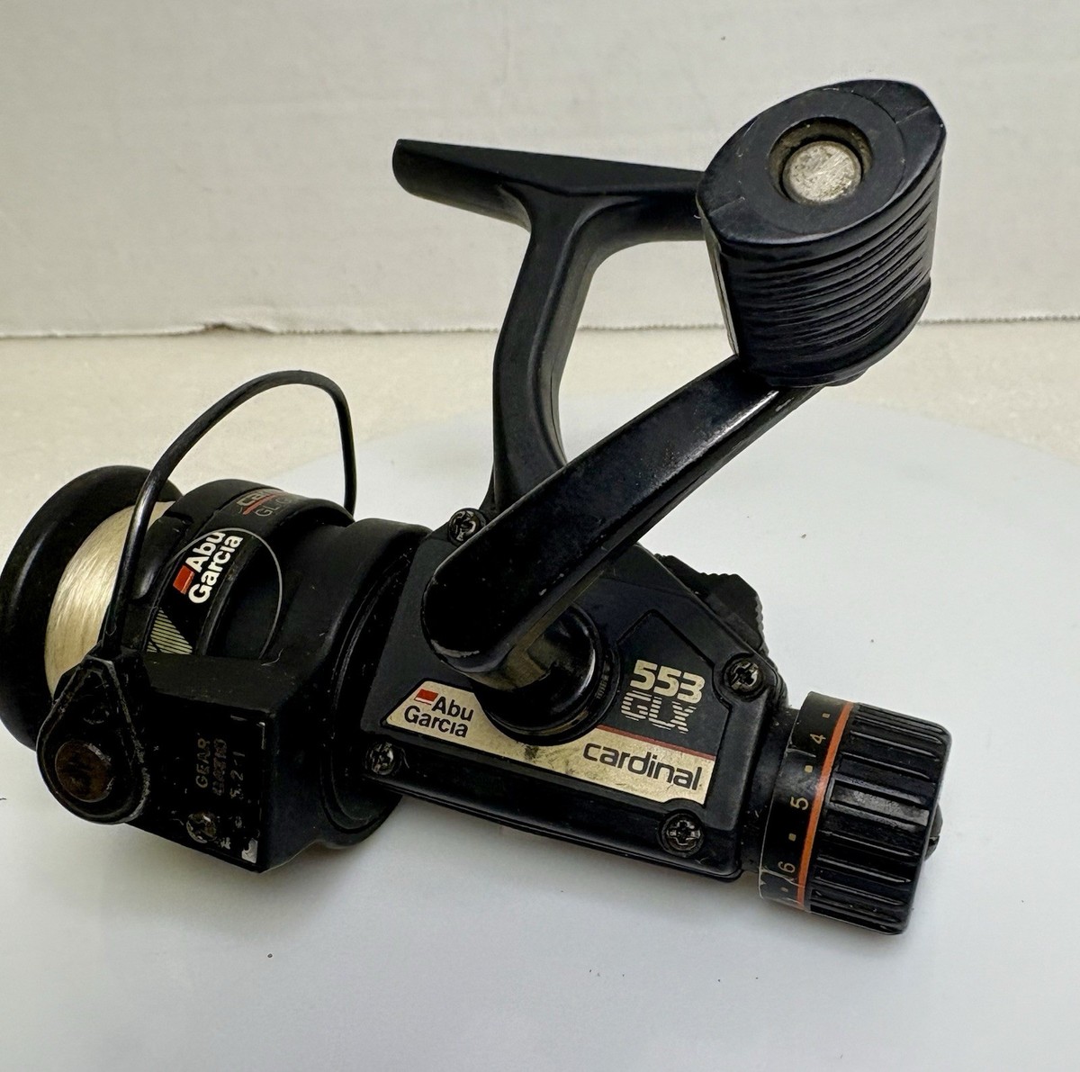 Vintage Abu Garcia Cardinal 553 GLX Open Face Fishing