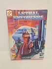 Sega Genesis Lethal Enforcers Big Box w/ Gun 1993 Complete w/Reg & Poster Tested