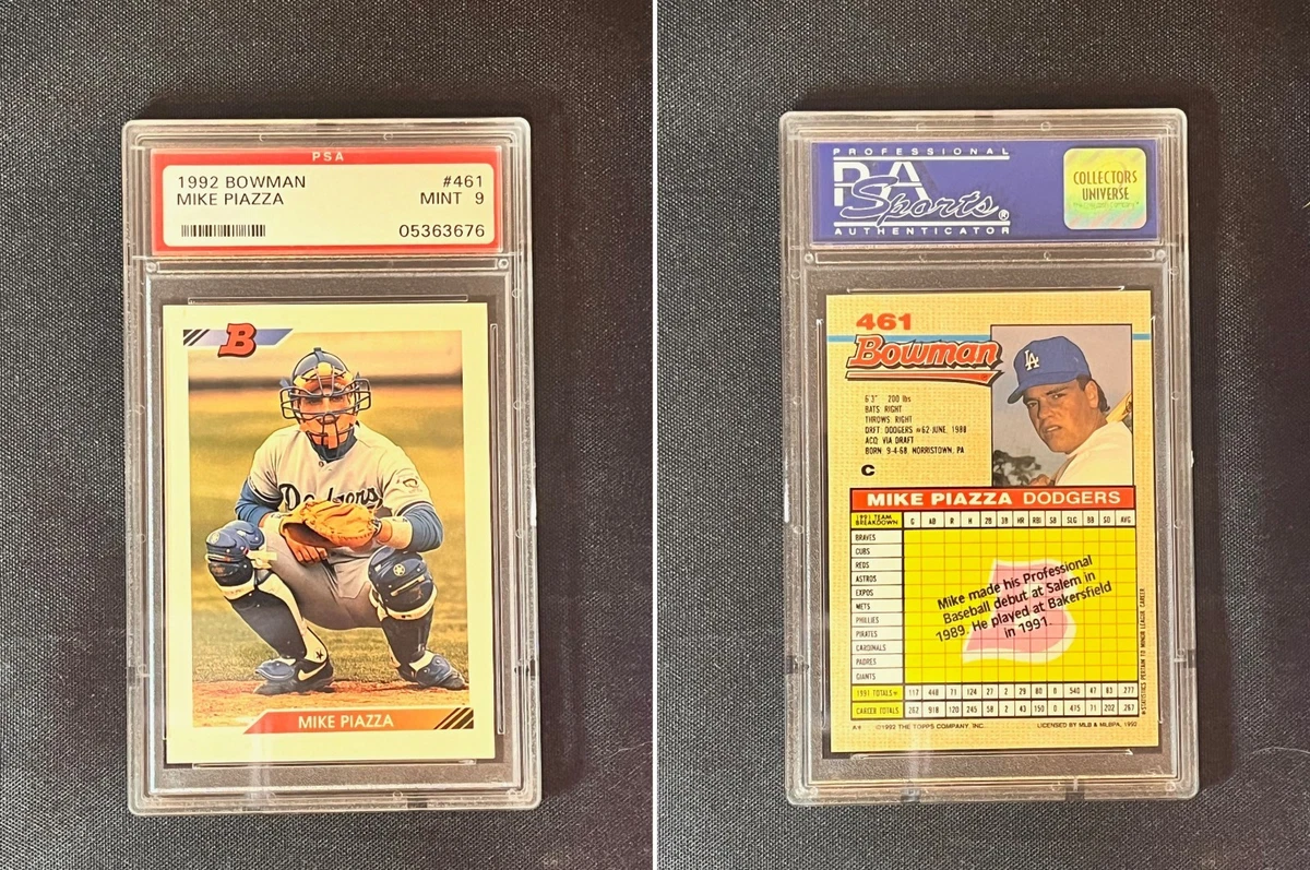 Bowman Mike Piazza Professional Sports Authenticator (PSA