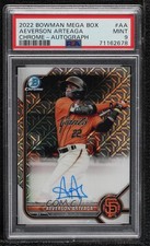 2022 Bowman Mega Box Chrome Mojo Aeverson Arteaga #BMA-AA PSA 9 MINT Auto 0o3x