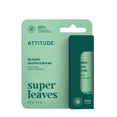 ATTITUDE Lip Balm, Natural Origin, Nourishes & Protects, Shea Butter, Coconut...