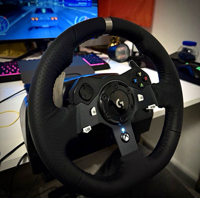 Logitech G920 Driving Force Lenkrad + 3 Pedale | Top Zustand