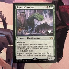 Topiary Stomper Promo - Streets of New Capenna - Magic the Gathering MTG