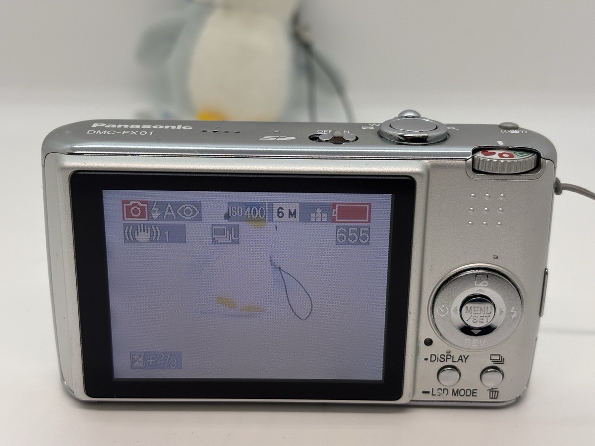 Buy Panasonic Digital Camera Lumix DMC-FX01 Silver Original