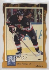 1997-98 Donruss Elite Gold Die-Cut Status 40/100 Chris Phillips #64 0d4