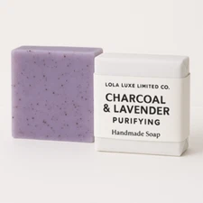 Charcoal & Lavender Purifying Handmade Soap