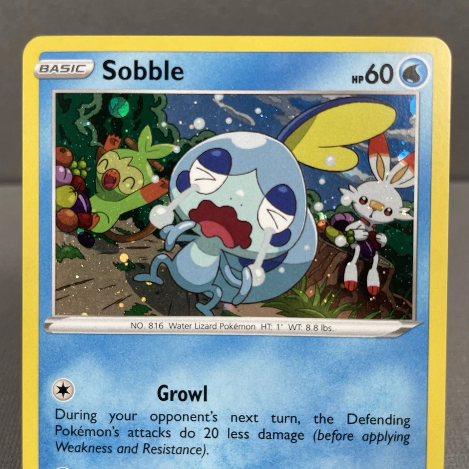 Sobble SWSH073 Sword & Shield Black Star Promo Holo Pokemon Card NM - Image 2 of 3
