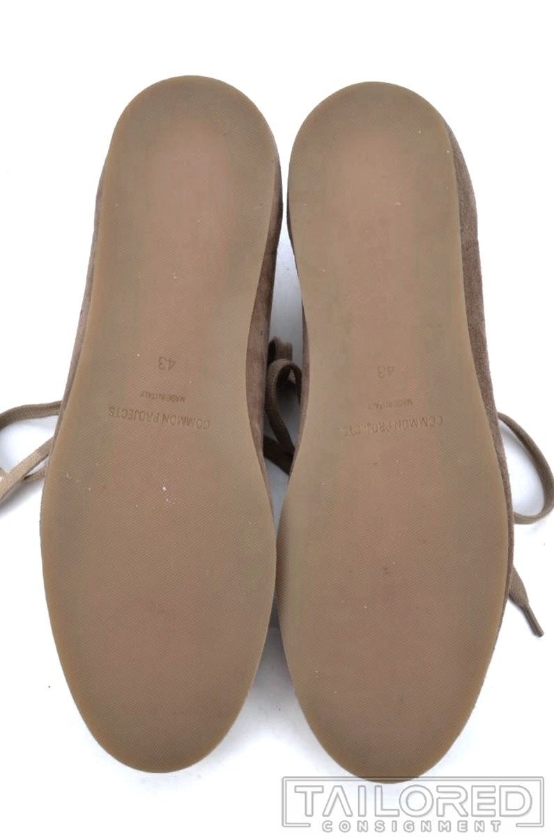 COMMON PROJECTS Driving Shoe Solid Beige Suede Sh… - image 8