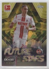 Ellyes Skhiri Chrome Bundesliga 2020 Sapphire Yellow /99