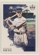 2020 Panini Diamond Kings SP Artist Proof Blue Sam Rice #167 HOF 8yu