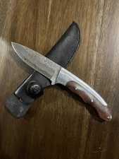 Boker Magnum Damascus Fixed Blade Knife