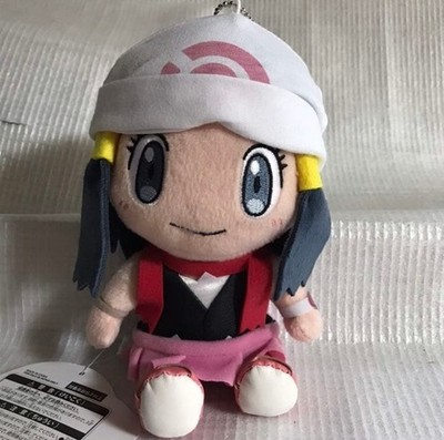 [NEW] Pokemon Center Hikari Trainers Plush Dawn Mascot Keychain 2019 From JAPAN
