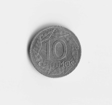1959 Spain - 10 Centimos - 746 - Aluminum - 0.7g