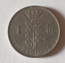1951 Belgien 1 Franken M&uuml;nze