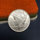 (#102098) Peace Dollar:  1934 D    unc details   better date   (see video!)