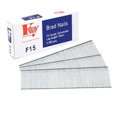 5000 Counts 18 Gauge Galvanized Brad Nails, 5/8in 18 GA 5/8in-F15 