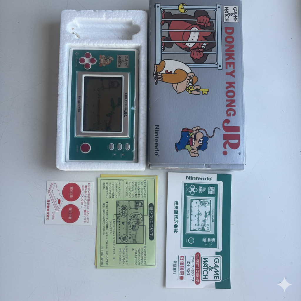 Nintendo Donkey Kong Jr. Game & Watch DJ-101 Wide Screen Console