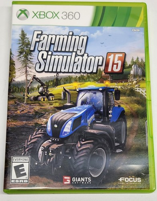 #ad #ad Farming Simulator 15 Microsoft Xbox 360 2015 Complete Tested $17.95