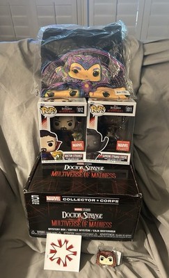 Marvel Collector Corps 5 Pc Dr. Strange Multiverse Of Madness Mystery Box - Open