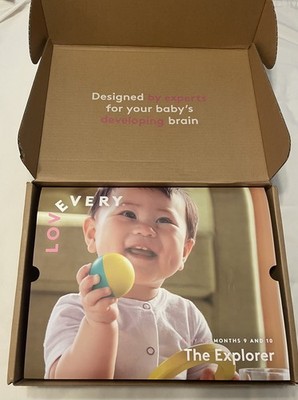 Lovevery The Explorer Complete Play Kit Age 9-10 Month Used