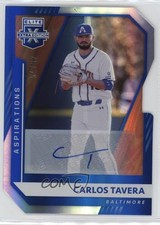 2021 Panini Elite Extra Edition 54/82 Carlos Tavera #137 Auto 0c6