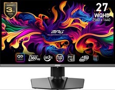 MSI MPG 271 QRX QD-OLED 27" Gaming Monitor 360Hz, 0.03ms, 16:9; Swivel & Tilt