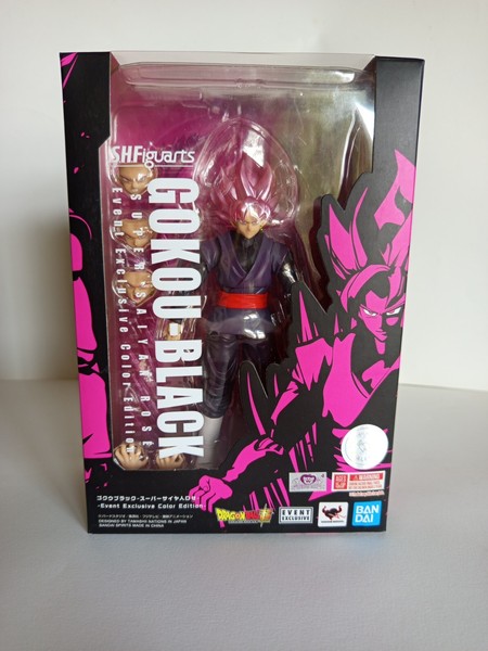 Black Goku Evento Exclusivo S.H Figuarts Dragon Ball