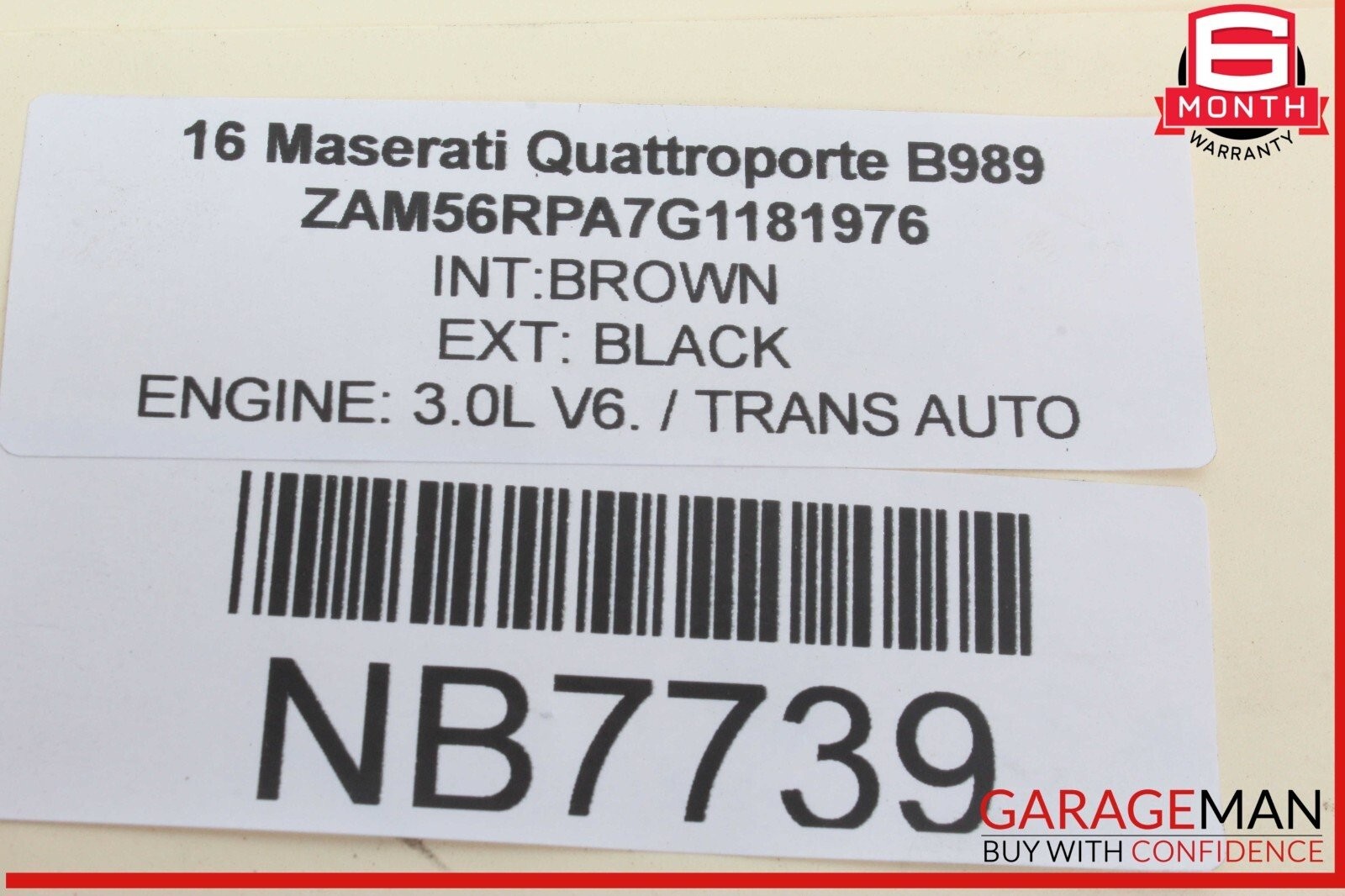 Maserati Quattroporte 2014-2020 Right Inner Tail lights Set
