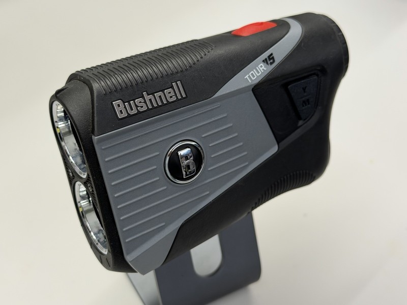 Bushnell Tour V5 Golf Rangefinder | Magnetic BITE Mount | PinSeeker JOLT