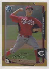 2015 Bowman Chrome Prospects Gold Refractor 9/50 Nick Travieso #BCP82 0v0