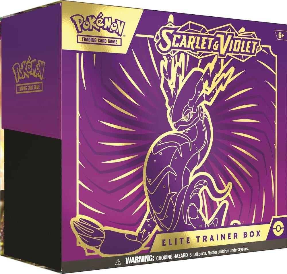 Pokémon TCG Scarlet and Violet Base Elite Trainer Box ETB Miraidon