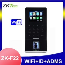 ZK F22 WIFI ID ADMS Fingerprint Door Access Control Time Attendance Machine