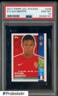 2017 Topps UCL Soccer Sticker #248 Kylian Mbappe RC Rookie PSA 10 GEM MINT