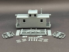 HOn3 D RGW Class 2 Short Caboose Kit - Interior Available