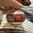 VTG 1984 Hallmark 1st Christmas Together Keepsake  Glass Christmas Ornament  — photo 2