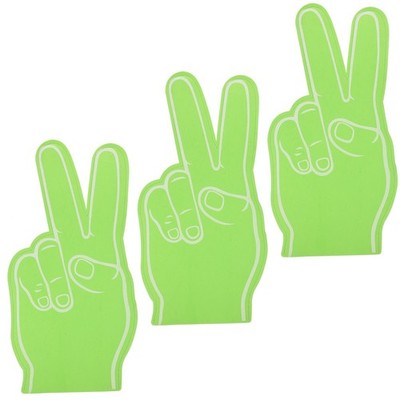  3 Pcs Cheerleading-Accessoire Schaumstofffinger Handschuhe Fingerhandschuhe