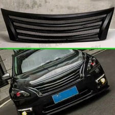 For Nissan Teana Altima Car Front Bumper Grille Grill Matte Black 2013 - 2015