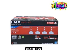 HALO QuickLink 4" LED Canless Recessed Light Kit 4pk 600lm CCT Dimmable 2700K