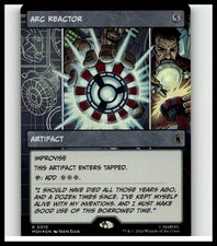 Marvel Super Heroes #310 Arc Reactor (Borderless) Foil