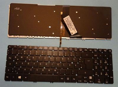Tastatur Acer Aspire M3 MA50 M3-581G M3-581PT M3-581PTG M3-581T M3-581TG Backlit