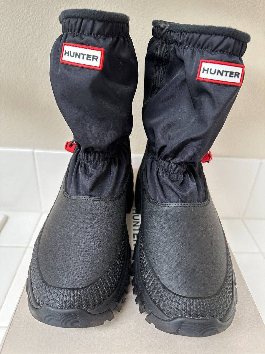 HUNTER WANDERER SHORT SLOUCH SNOW BOOT