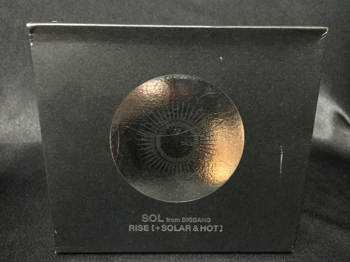 RISE(+SOLAR&HOT) SOL BIGBANG TAEYANG 新品 BIGBANG TAEYANG SOL RISE (+ SOLAR & HOT) Japan Solo Album